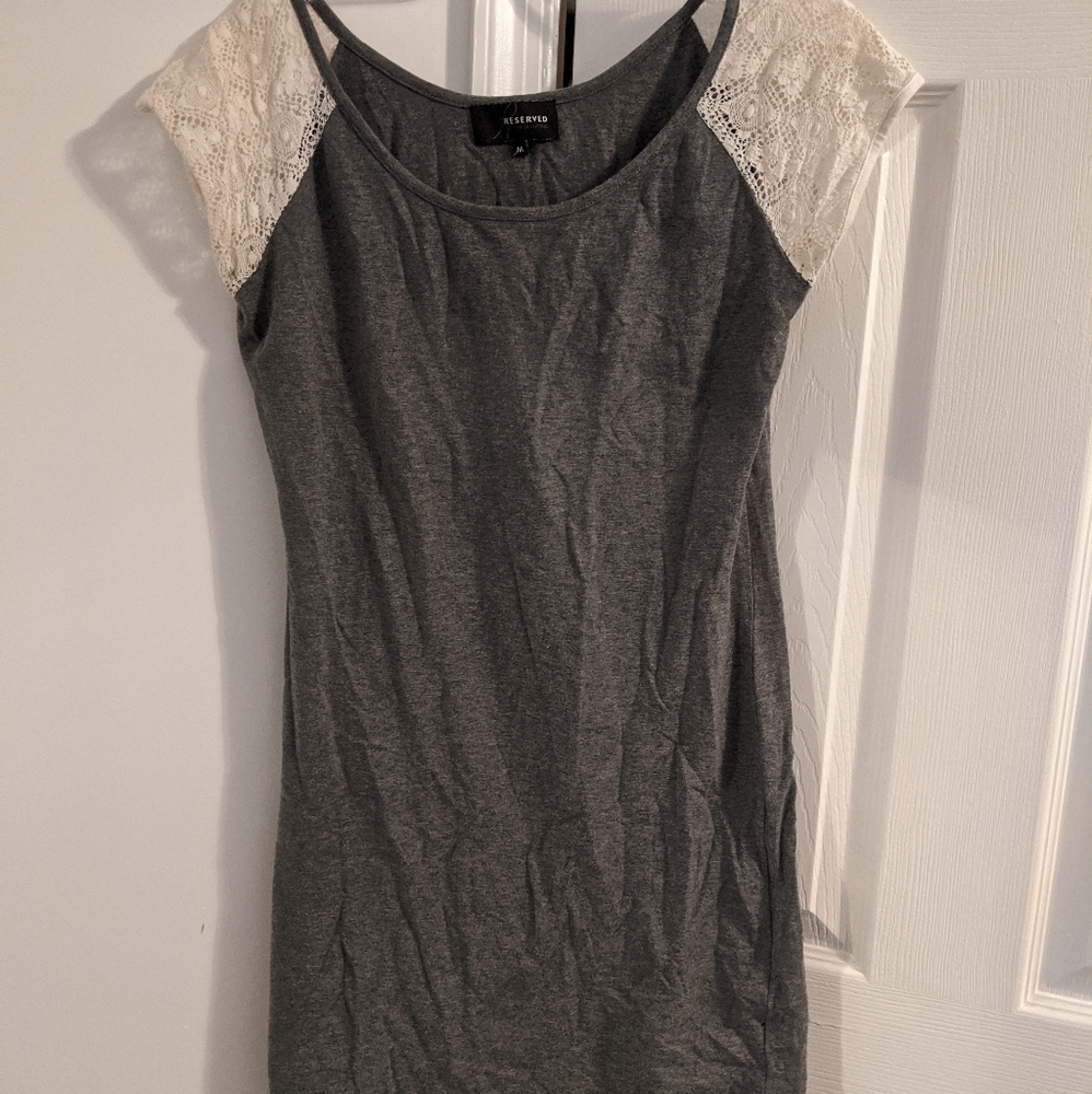Cute short grey dress